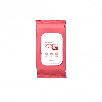 Очищающие салфетки 80шт. Clean It Zero Lychee Vita Cleansing Tissue 80ea