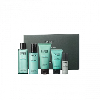 Освежающий набор ухода за кожей для мужчин 5 средств Forest for Men