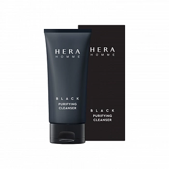 Пенка для умывания и бритья Homme Black Purifying Cleanser