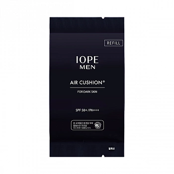 Рефил воздушного кушона для мужчин с SPF 50+ PA+++, для темного тона кожи Men Air Cushion Refill SPF 50+ PA+++, For Dark Skin